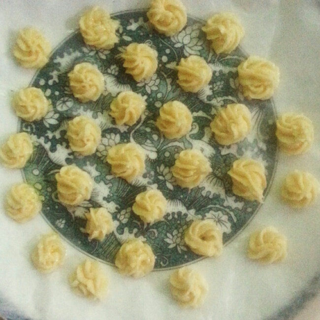 淡奶油曲奇~~（消耗淡奶油好方法）