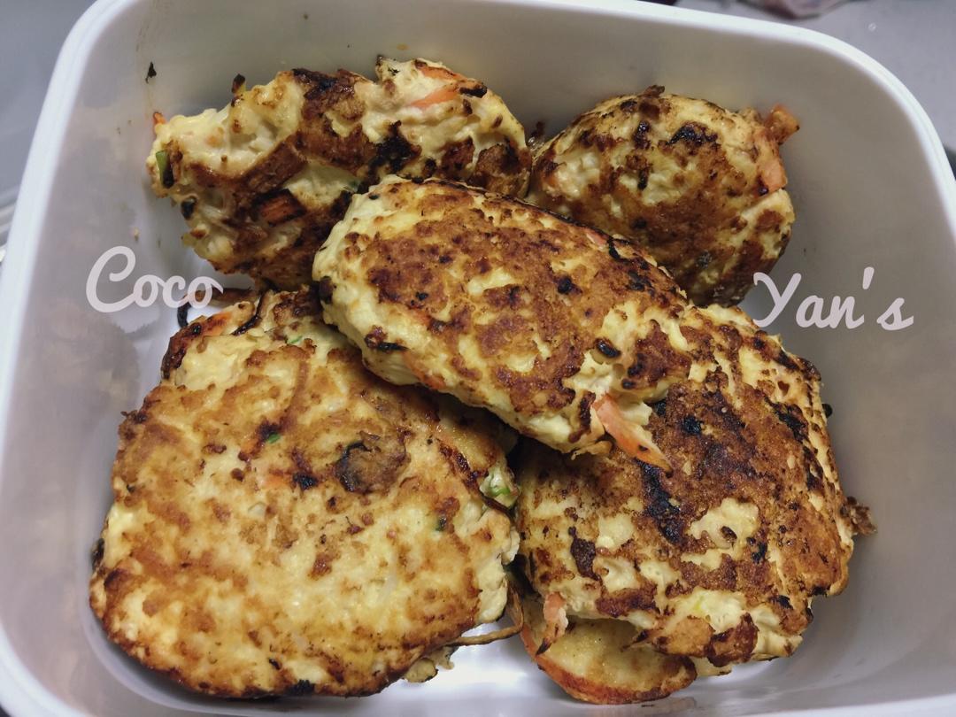金针菇鸡肉蛋饼￨好吃哭了