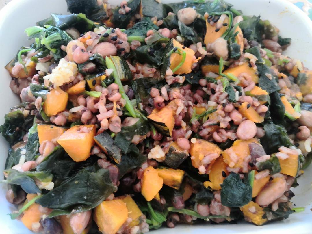 【健康三餐】鲜味南瓜能量炒饭