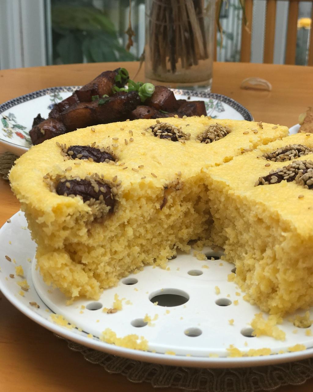 玉米发糕