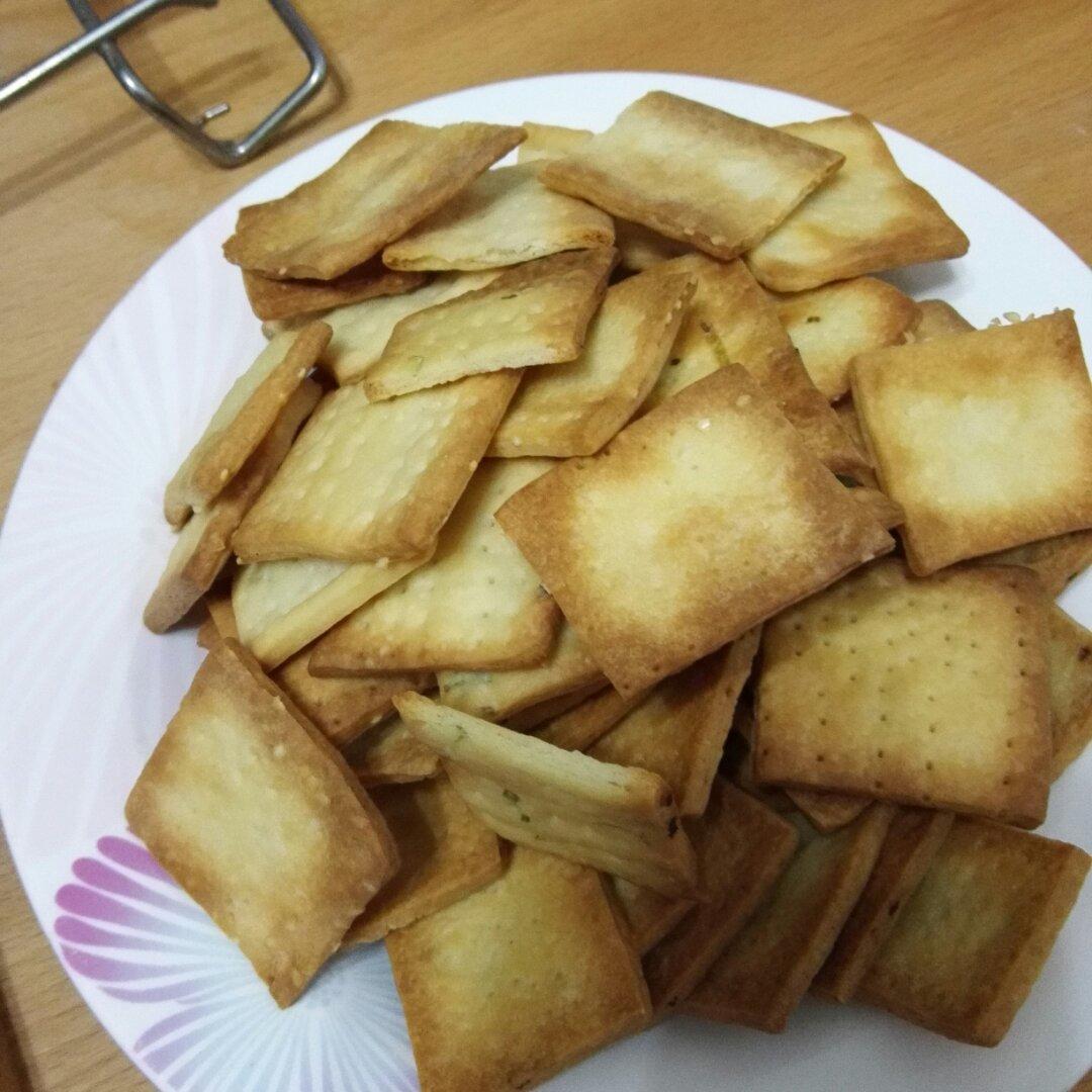 嘎嘣脆——香葱苏打饼干