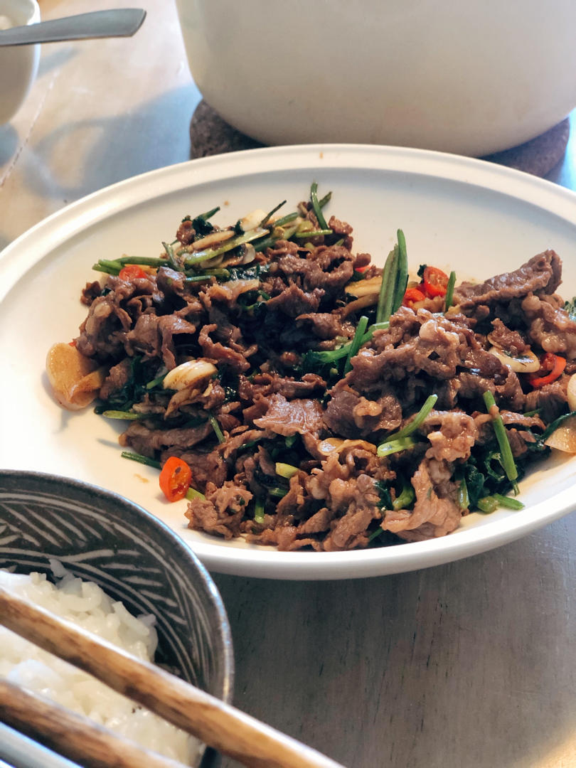 小炒牛肉