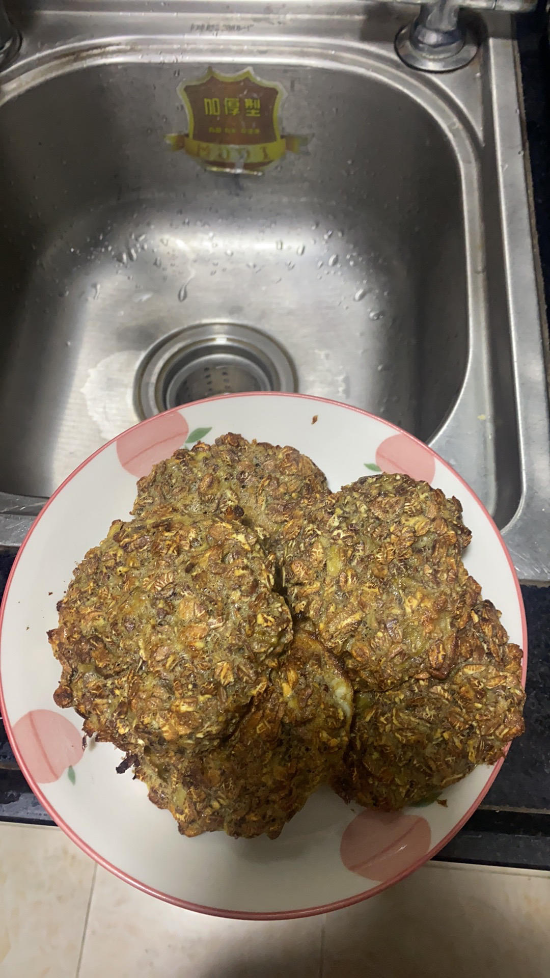 超简单香蕉燕麦饼