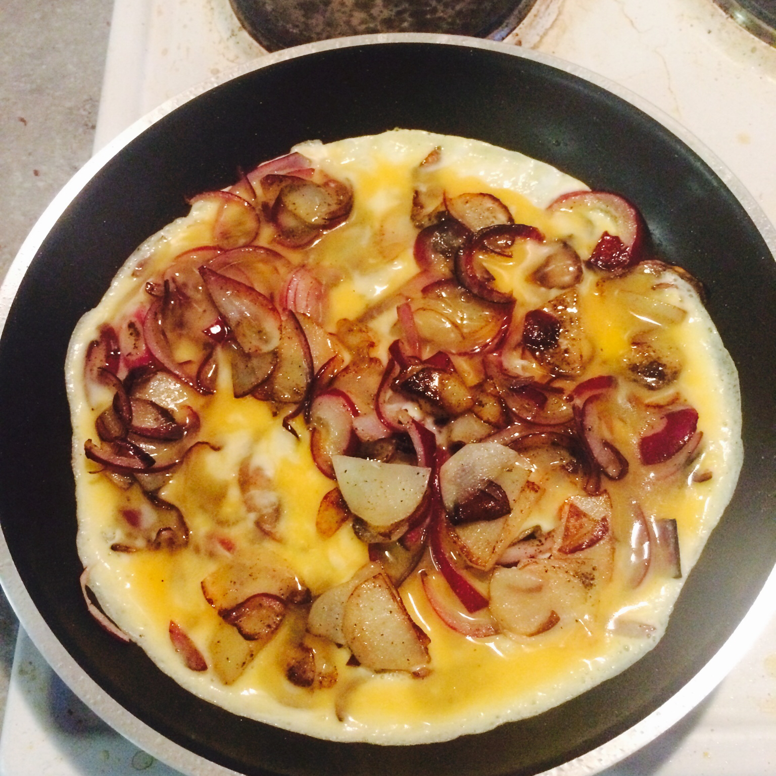 西班牙土豆煎蛋饼