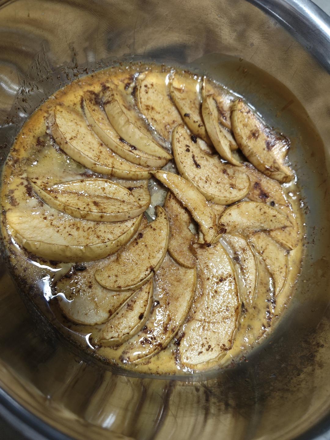 香蕉燕麦肉桂苹果派