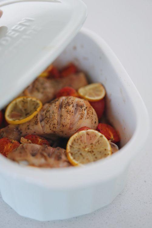 番茄柠檬烤鸡腿【6月北鼎烤箱食谱】的做法