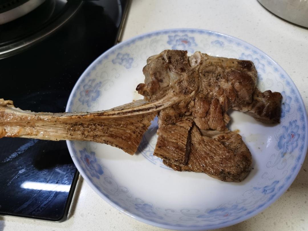 五分钟快手孜然香煎羊排