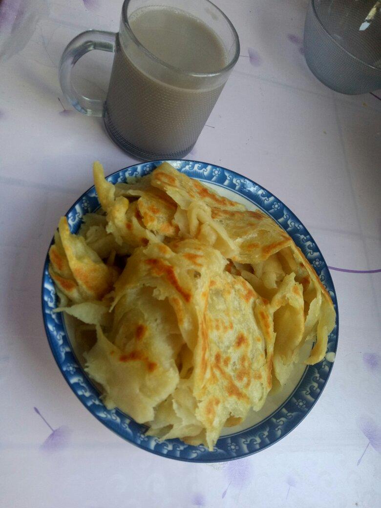 葱花手抓饼