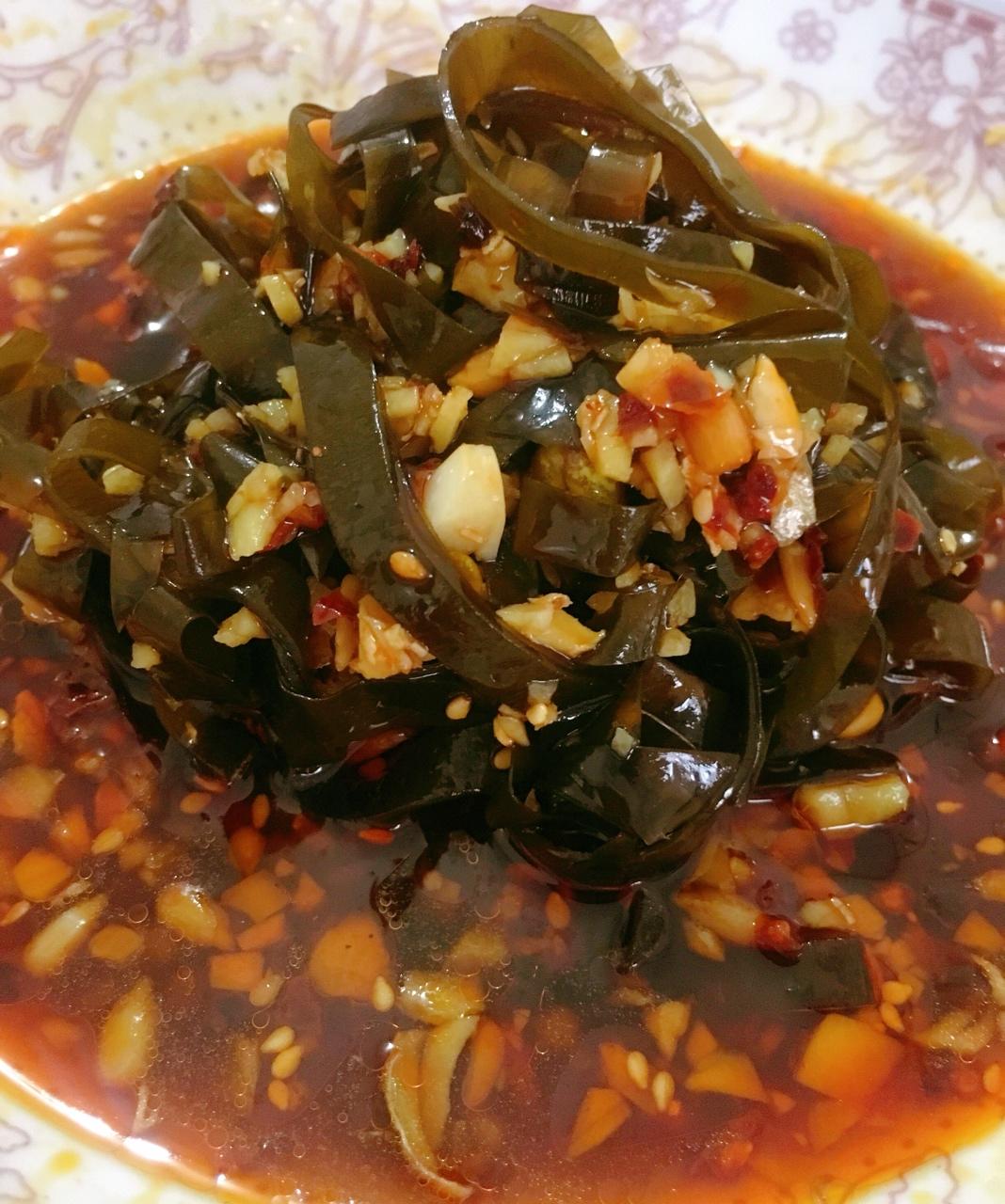 凉拌海带丝（附干海带处理技巧）