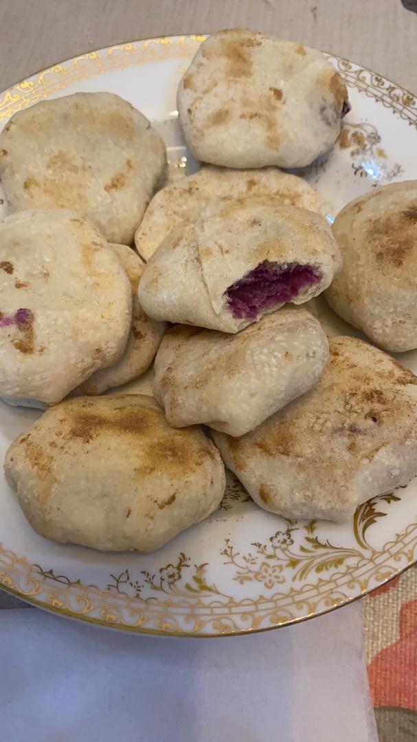 紫薯饼（无油）