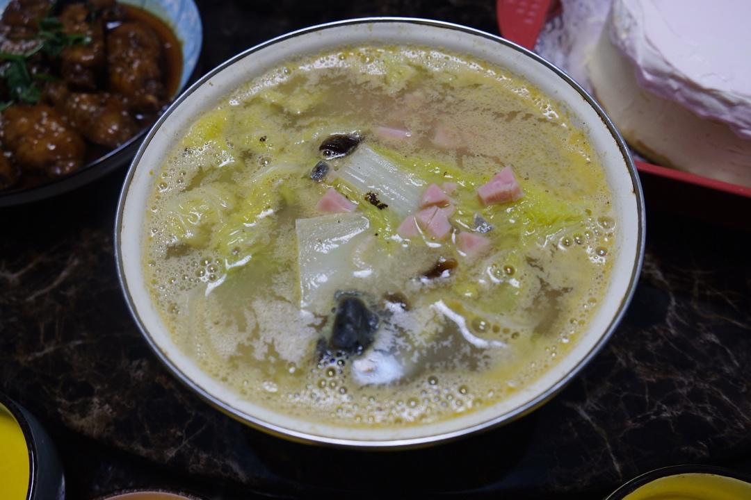 鲜掉眉毛的上汤娃娃菜