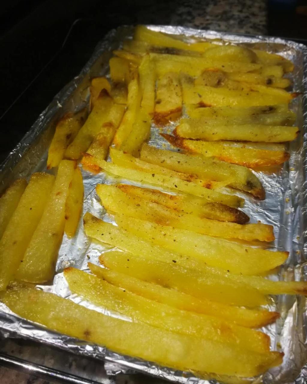 2勺油搞定炸薯条（烤箱版 ）