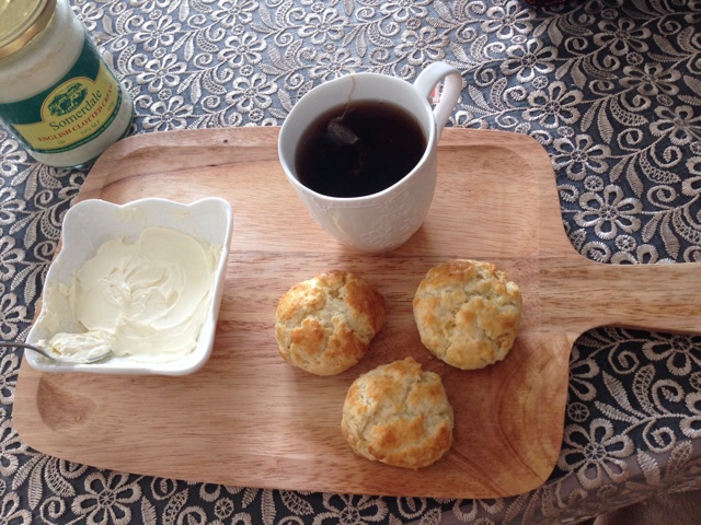 极简奶油松饼/Cream Biscuits（scones）
