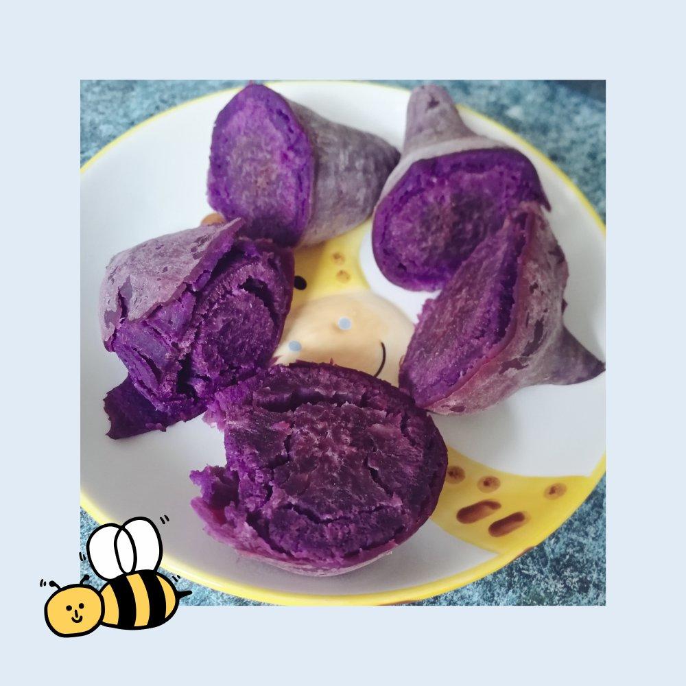 蒸紫薯