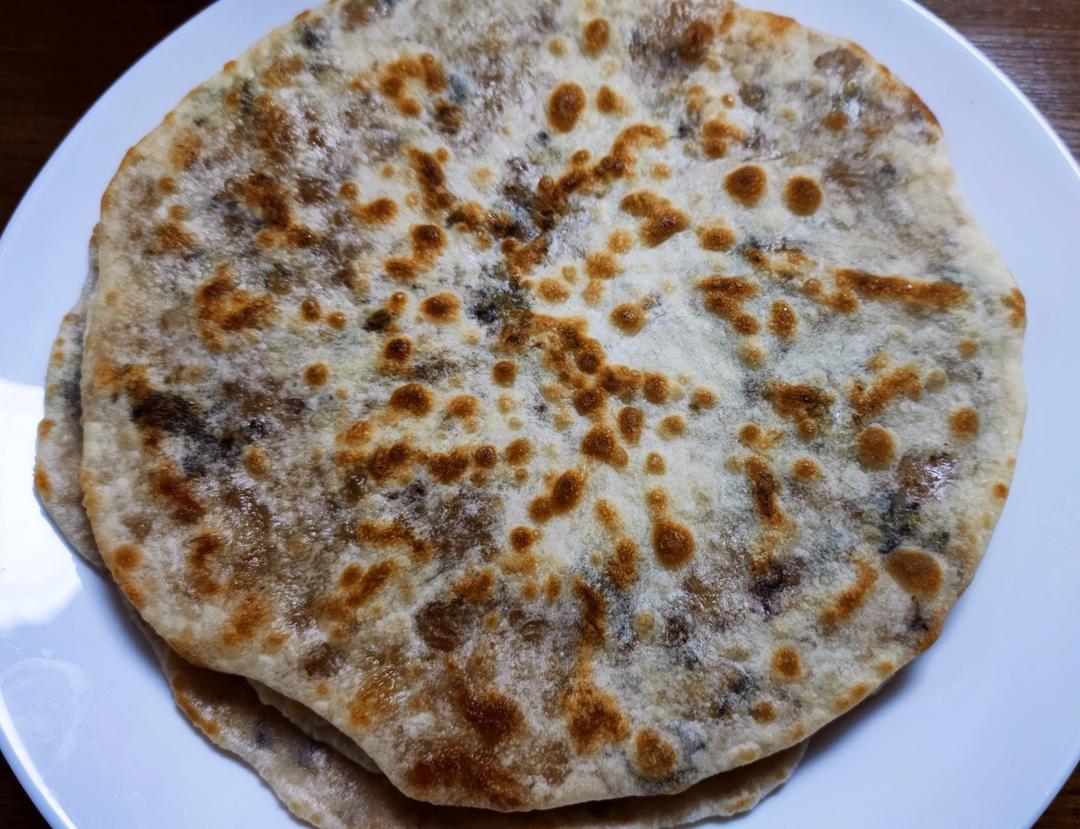 早餐菜单-梅菜扣肉饼