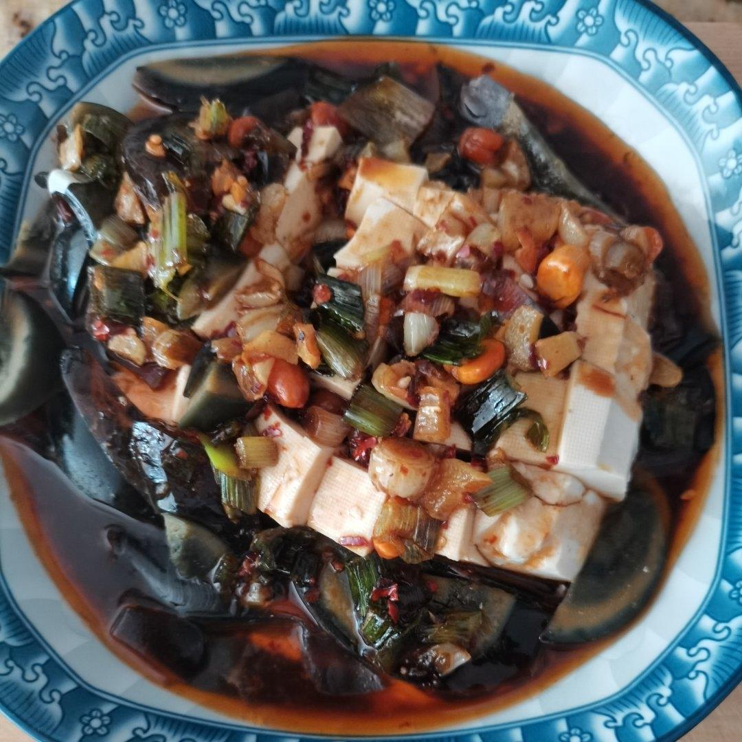 【最佳CP～】凉拌皮蛋豆腐✨