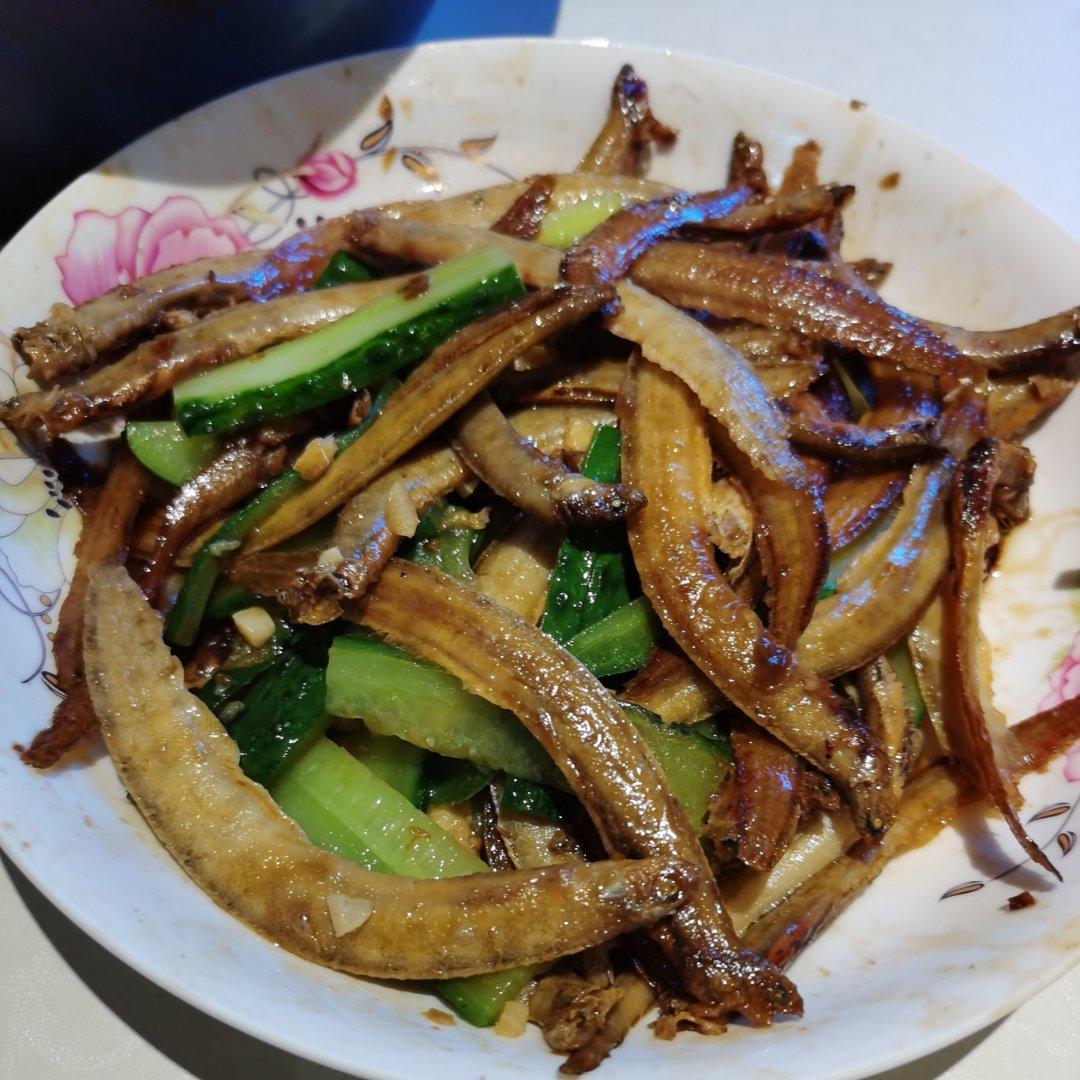 香辣银鱼干