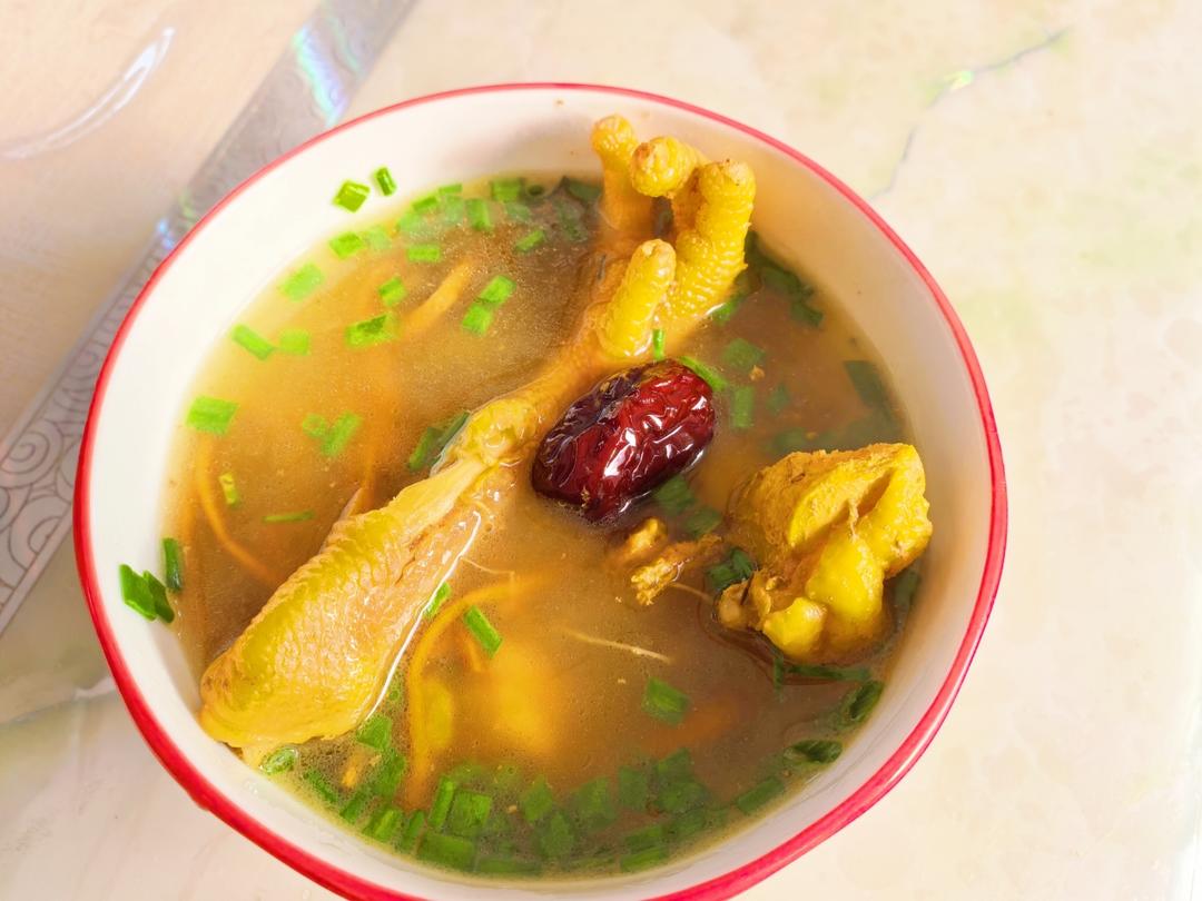 虫草花鸡汤