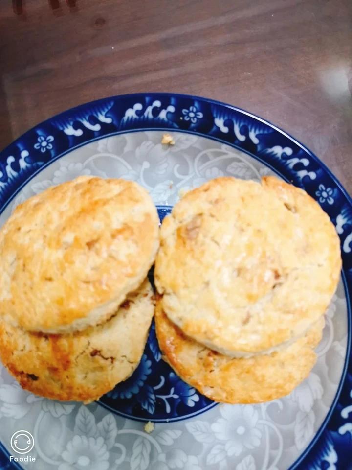 日式核桃司康--目前做过最好吃的方子