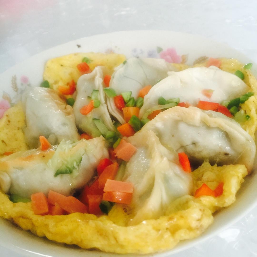 蛋抱煎饺（速冻饺）