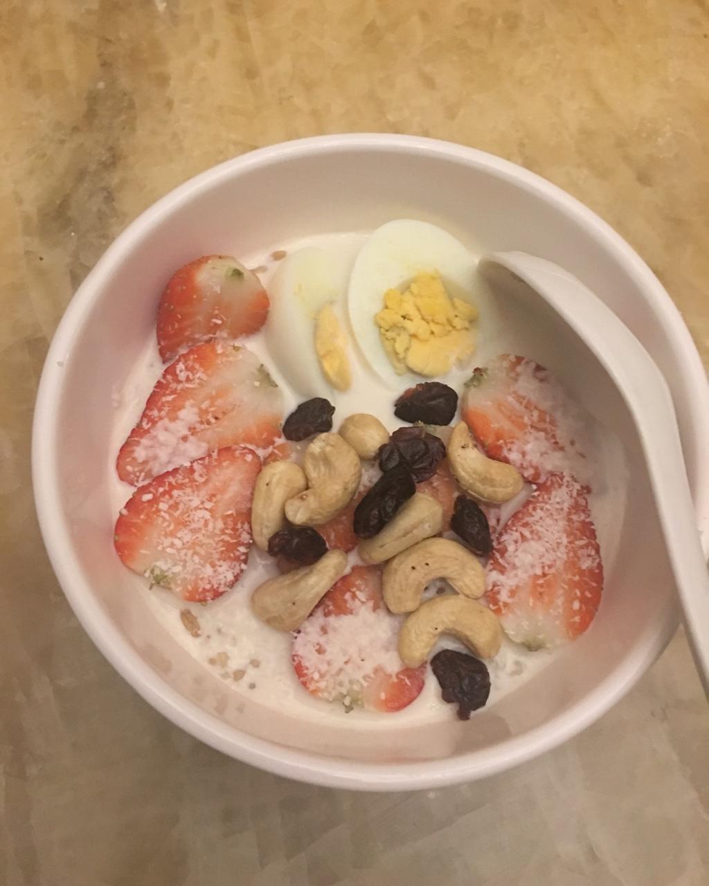 多口味牛奶钢切早餐燕麦粥丨健康·三餐