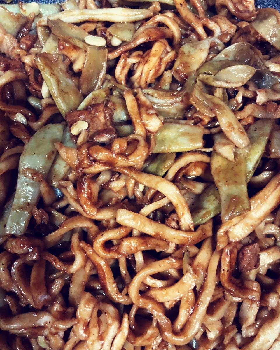 豆角焖面