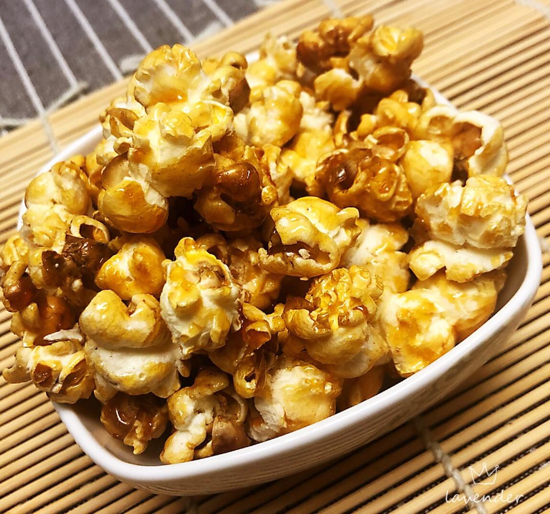 焦糖爆米花