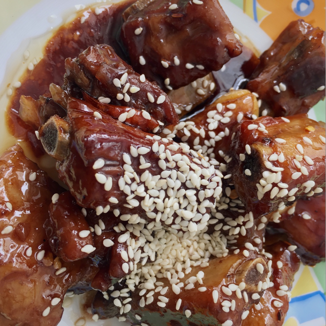 懒人版糖醋排骨