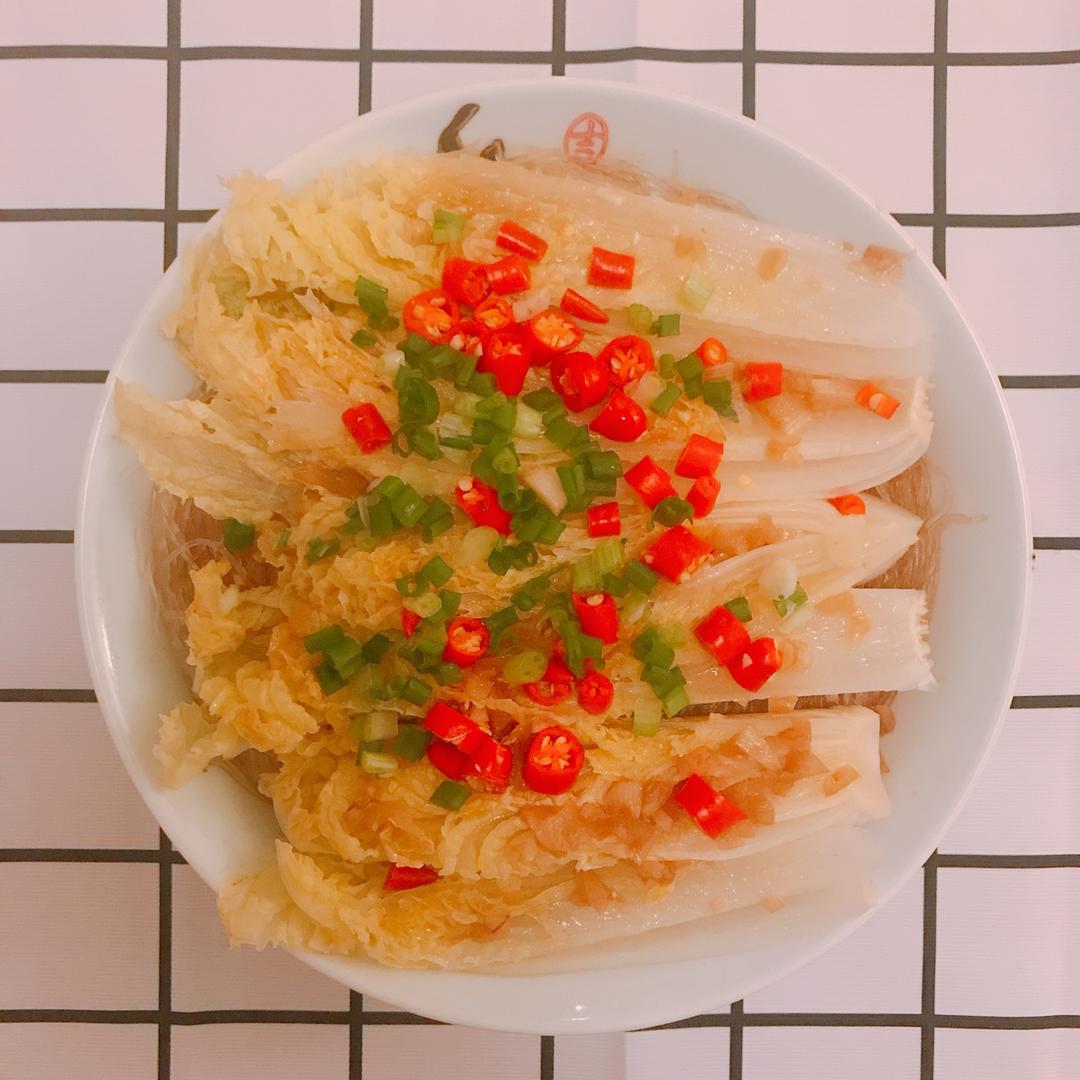 蒜蓉粉丝蒸娃娃菜