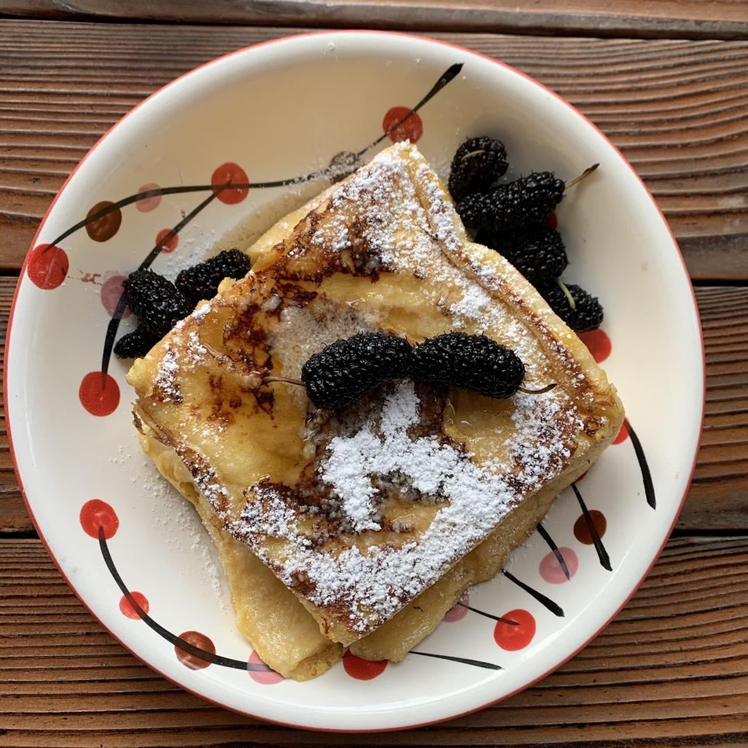 听说你们没地方传隔夜法式厚吐司