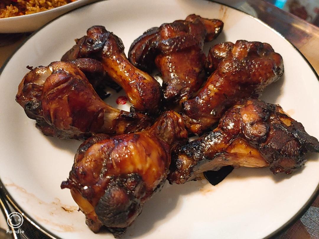 不放一滴油的烤鸡翅根