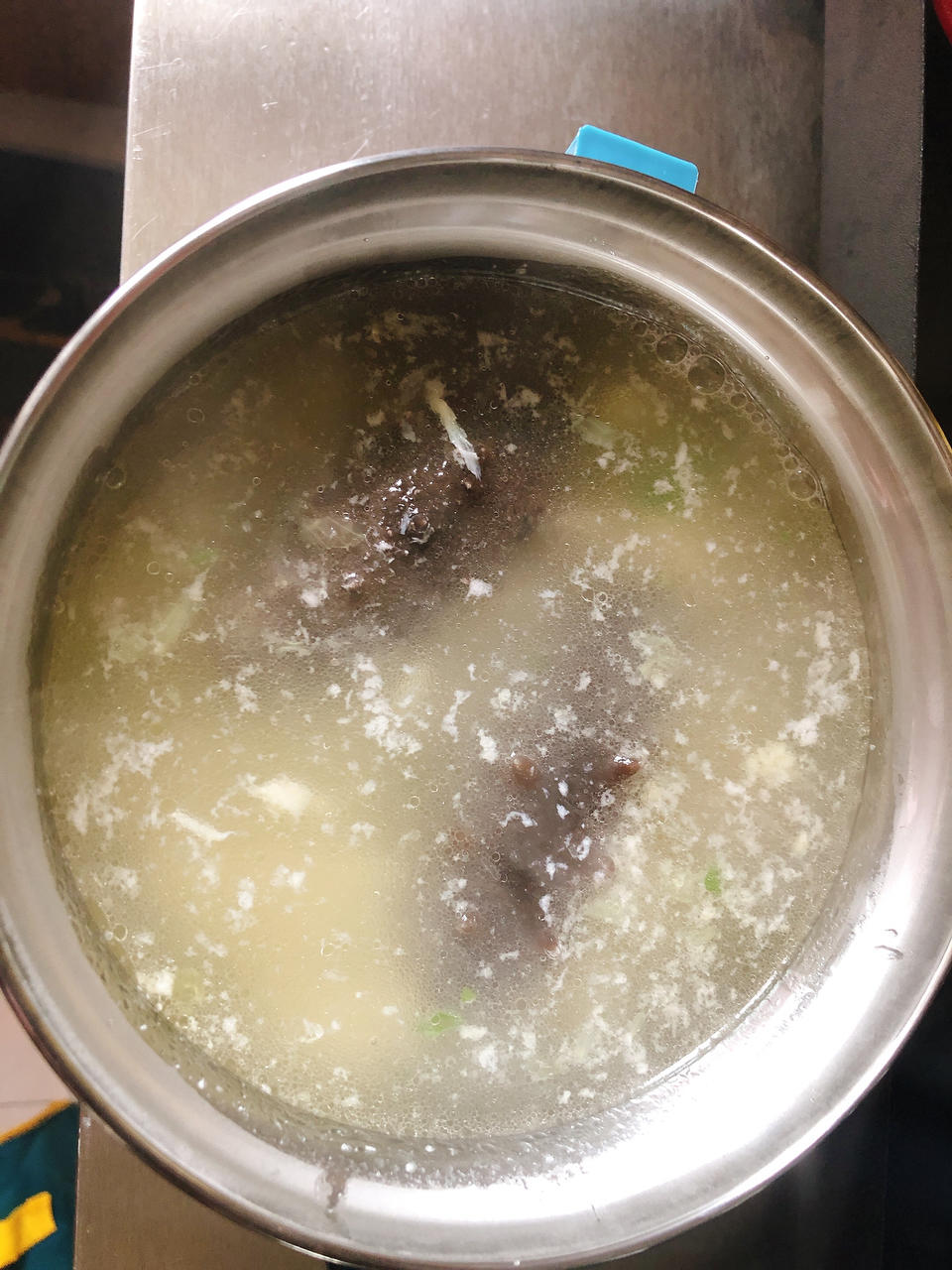 大葱海参汤