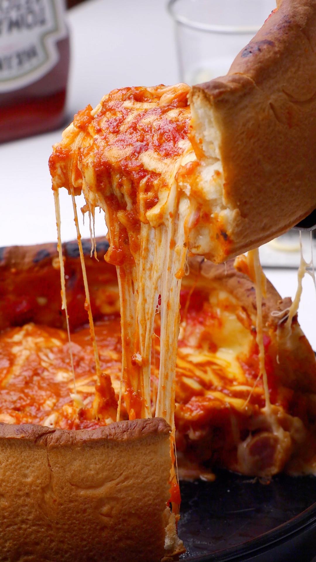 深盘披萨的做法