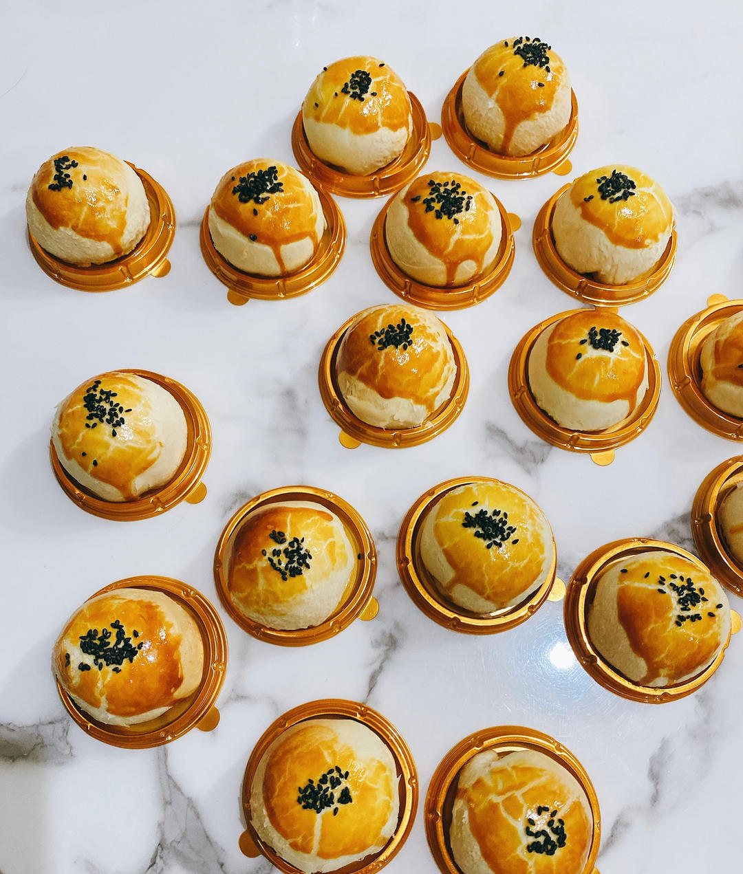 黄油版蛋黄酥，生包蛋黄