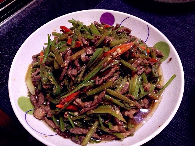青椒牛肉