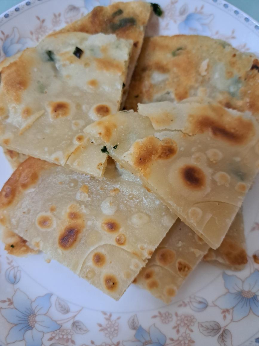 家常葱油饼的做法