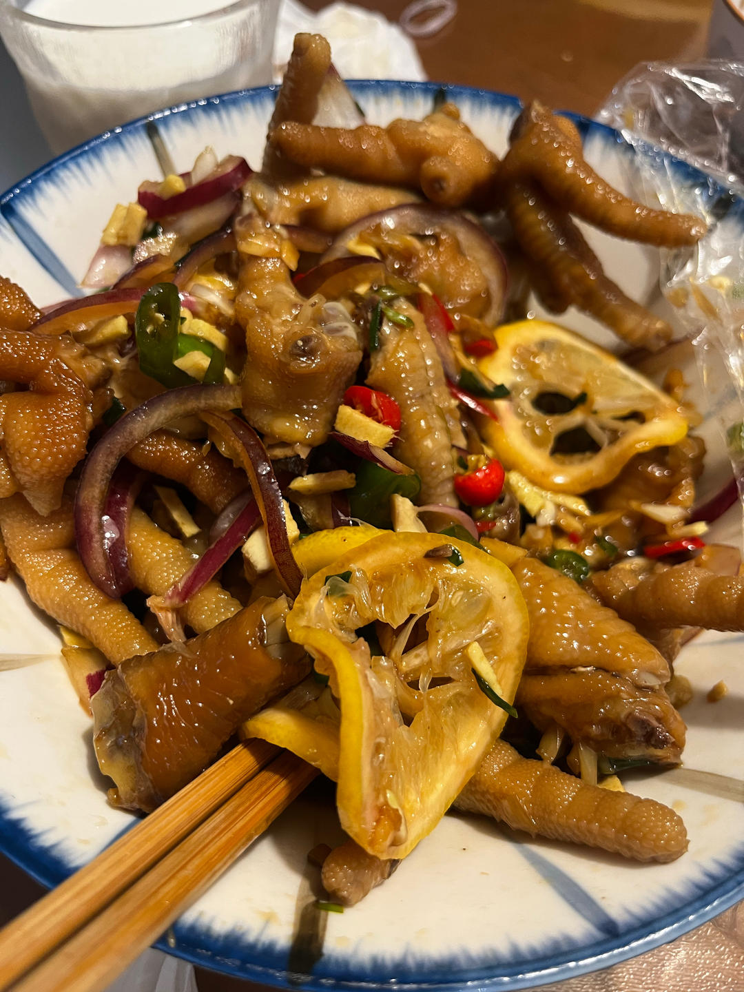 【柠檬酸辣鸡爪】自制超级无敌美味的网红鸡爪
