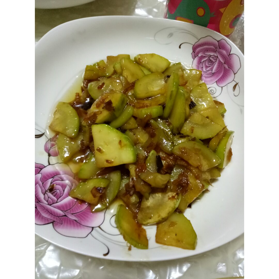 虾皮清炒西葫芦