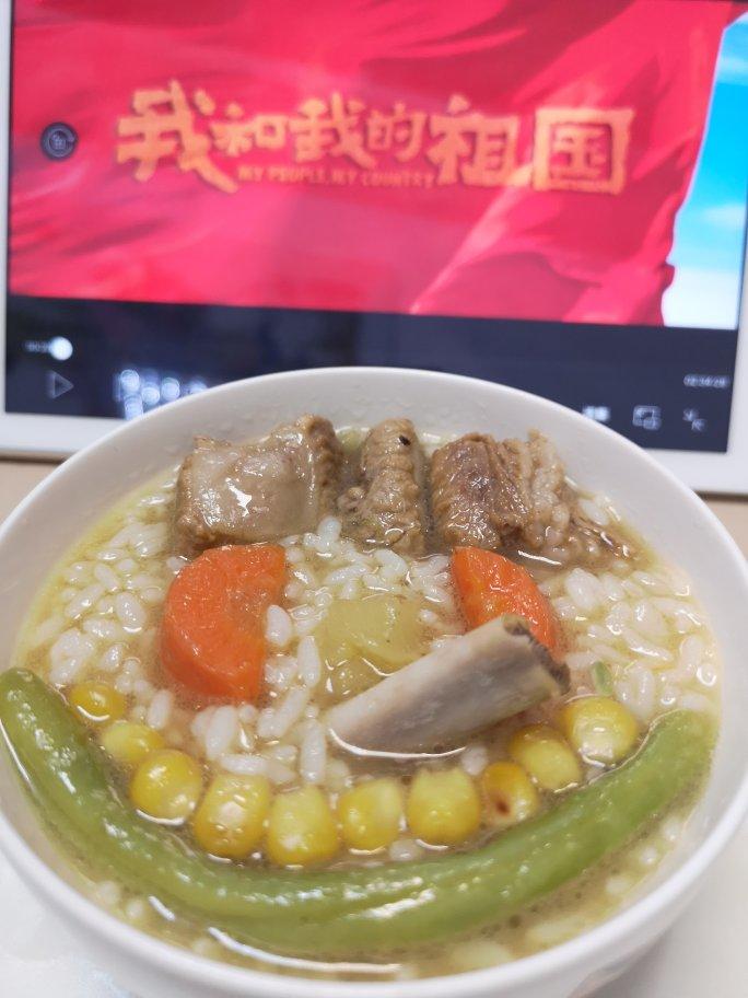 红烧排骨炖豆角土豆