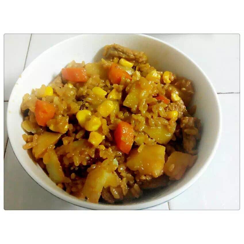 土豆焖饭（电饭锅版）