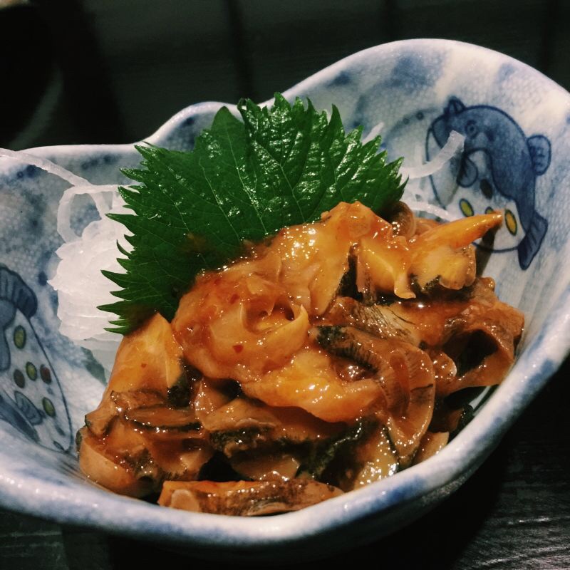 开到荼靡baby做的凉拌香螺