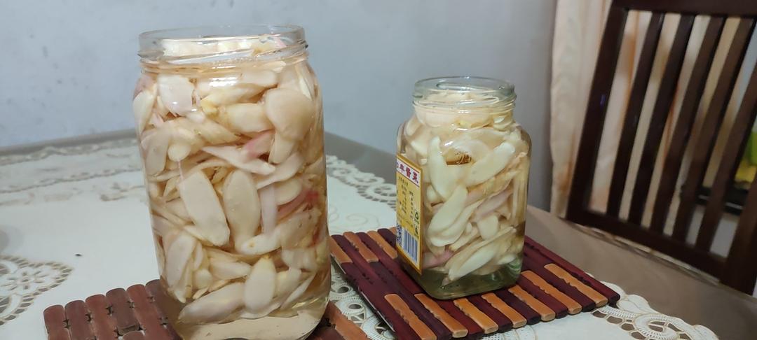 日本寿司店的泡姜