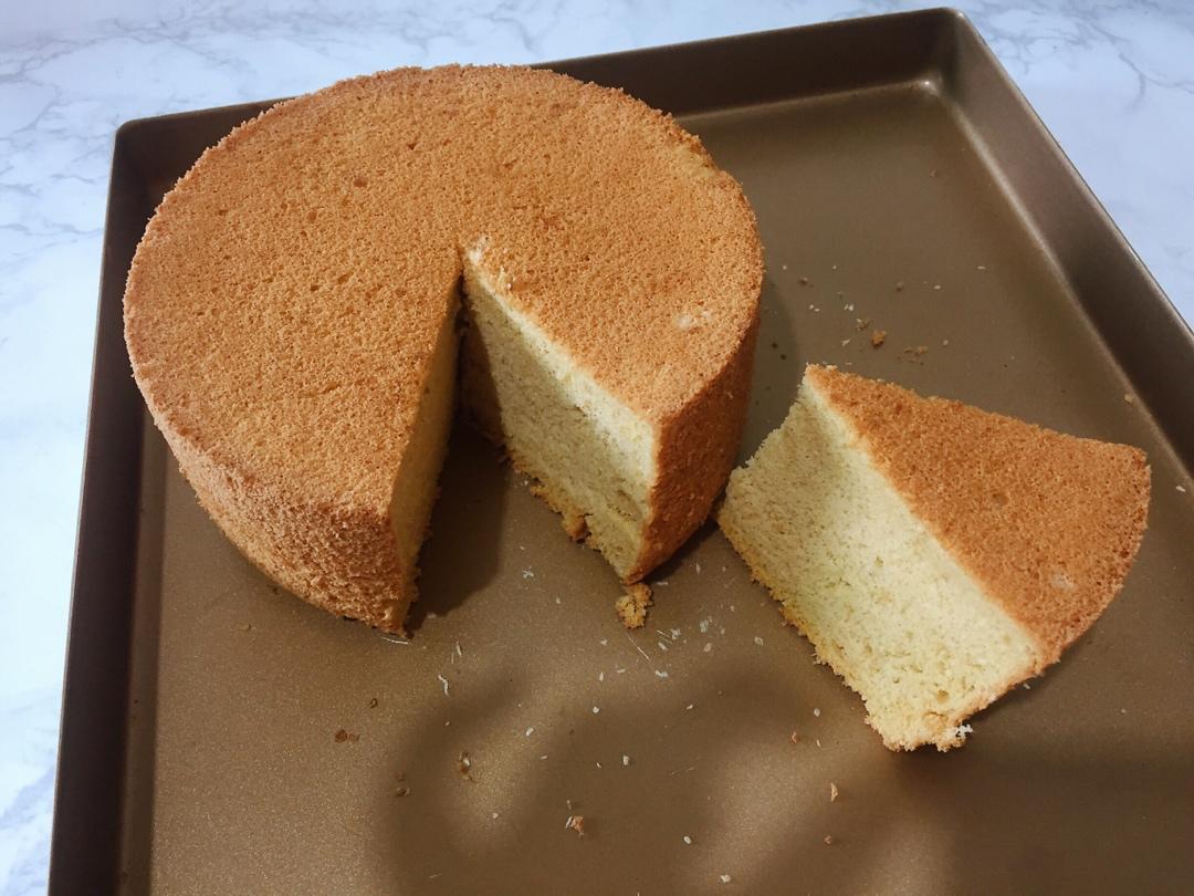 六寸戚风蛋糕（芒果味）