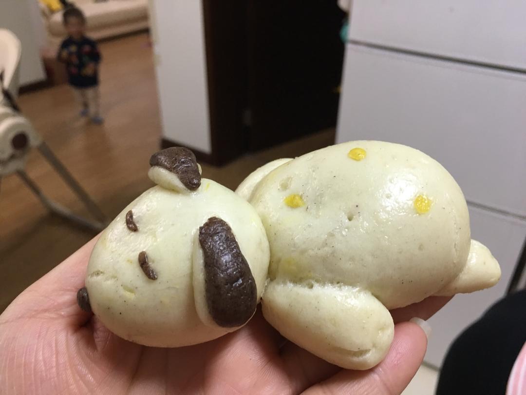 小狐_p72w做的小狗馒头