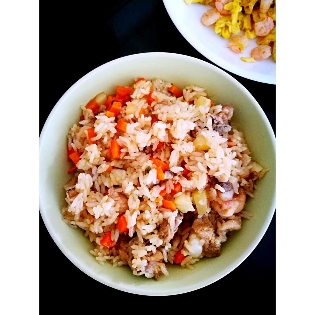 电饭锅版排骨焖饭