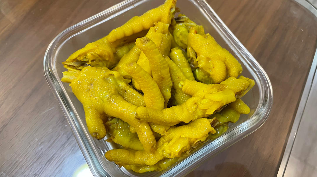 盐焗鸡爪(比外面卖的还好吃)