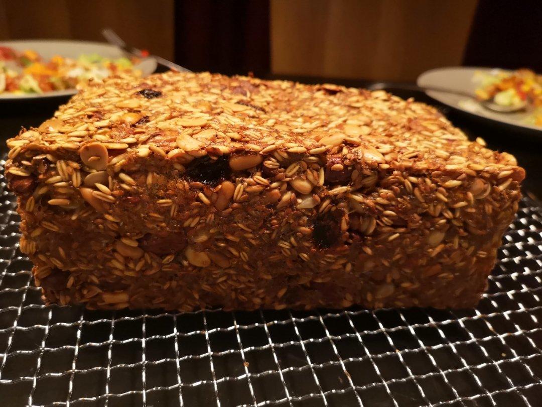 无面粉高纤能量面包丨健康·烘焙