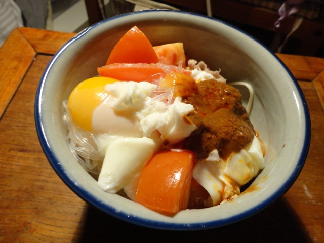 蛋黄麻酱拌面