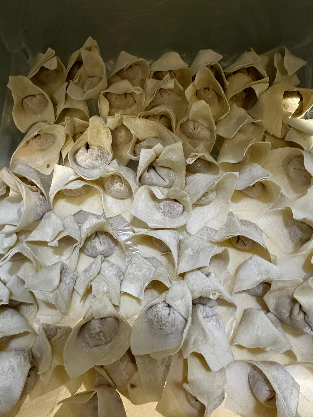 肉不柴的馄饨馅