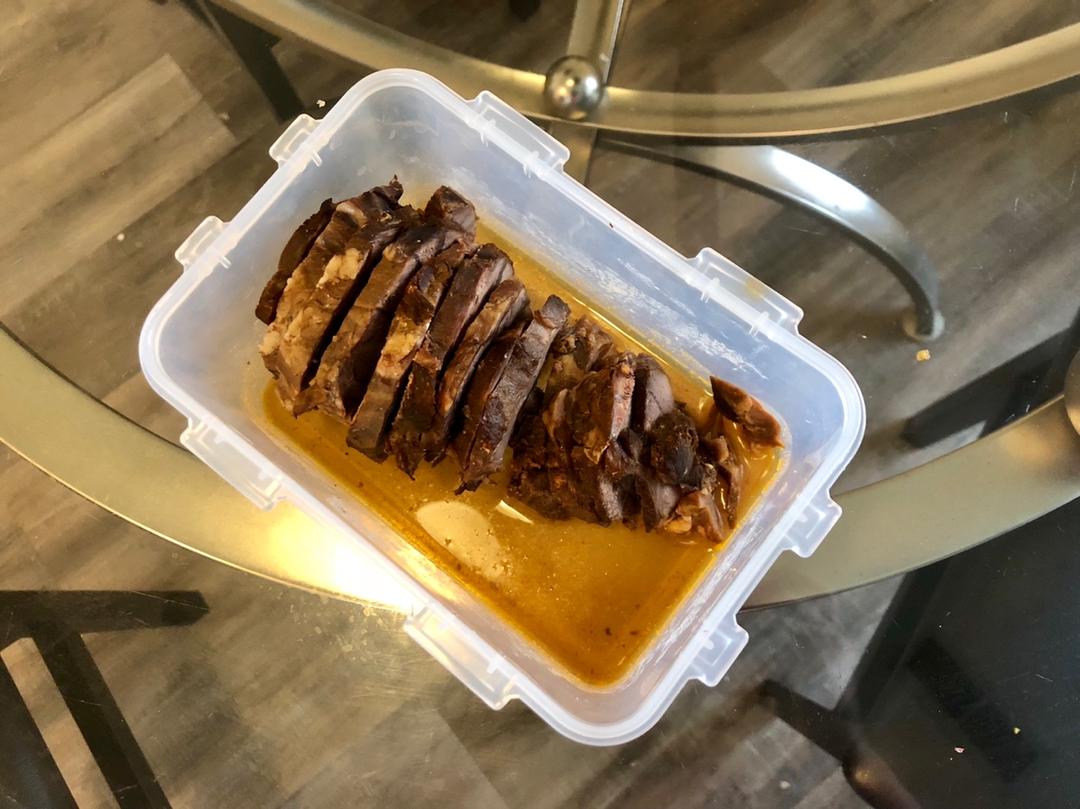 酱牛肉(附红烧牛肉面做法)